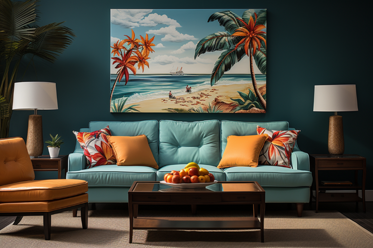 Exploring the Revival of Retro Hawaiian Designs in Home Decor and Artwork