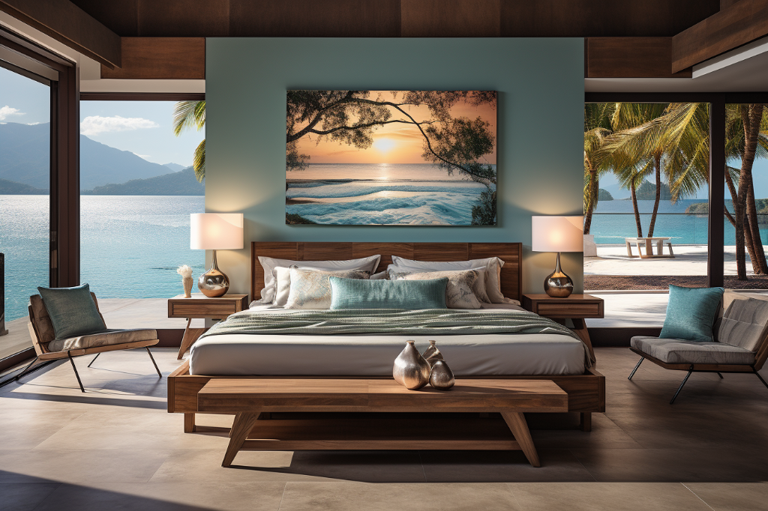 Embracing Island Vibes: Exploring Hawaiian-Themed Bedroom Decor Ideas on Pinterest