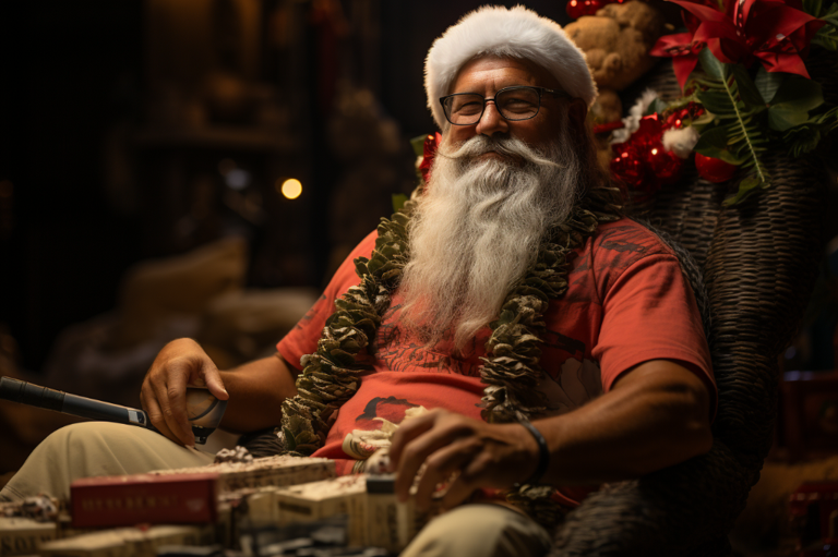 Surfing Santa: How Hawaiian Themed Decorations Can Transform Your Christmas