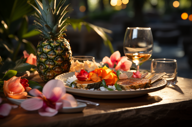Creating the Perfect Hawaiian-Themed Table Setting: Exploring Centerpieces, Accessories, and More