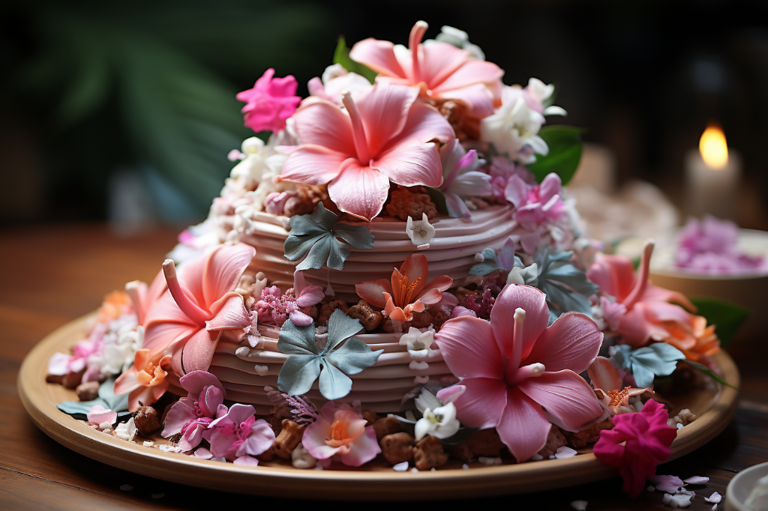 Adding a Hawaiian Touch to Your Party: An Exploration of Themed Cake Toppers and Edible Decorations