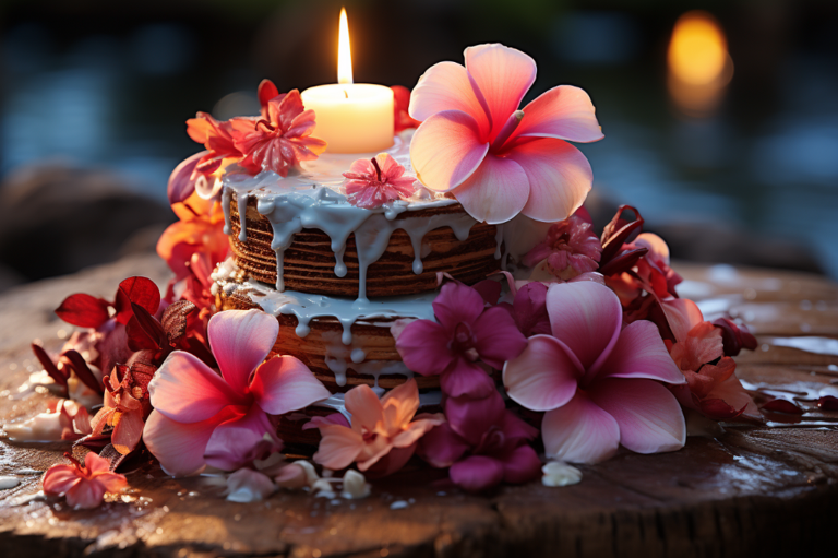 Exploring the Vibrant and Tropical Aesthetics of Hawaiian Luau Cakes