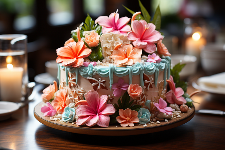 Exploring the Popularity and Production of Luau-Themed Decorative Baking Items