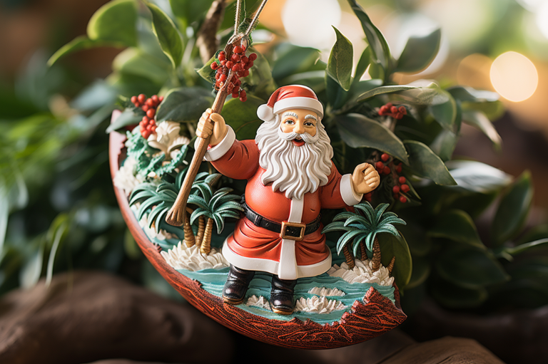 Exploring the Allure of Hawaiian-Themed Christmas Decorations