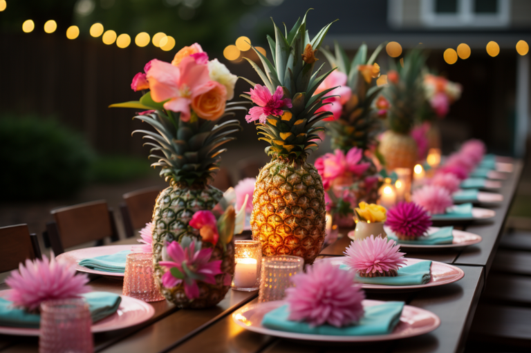 Throwing a Vibrant Hawaiian Themed Party: From Decorations to Food and Games