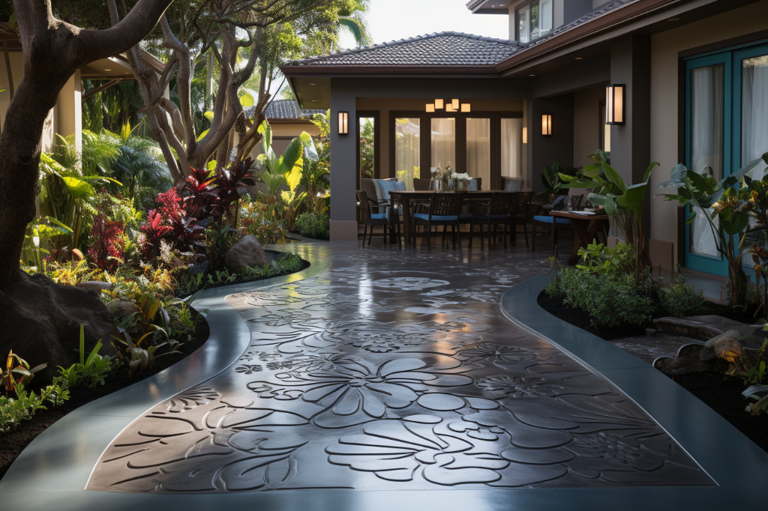 Exploring the Aesthetics and Versatility of Decorative Concrete: A Tour of Services in Honolulu, Hawaii